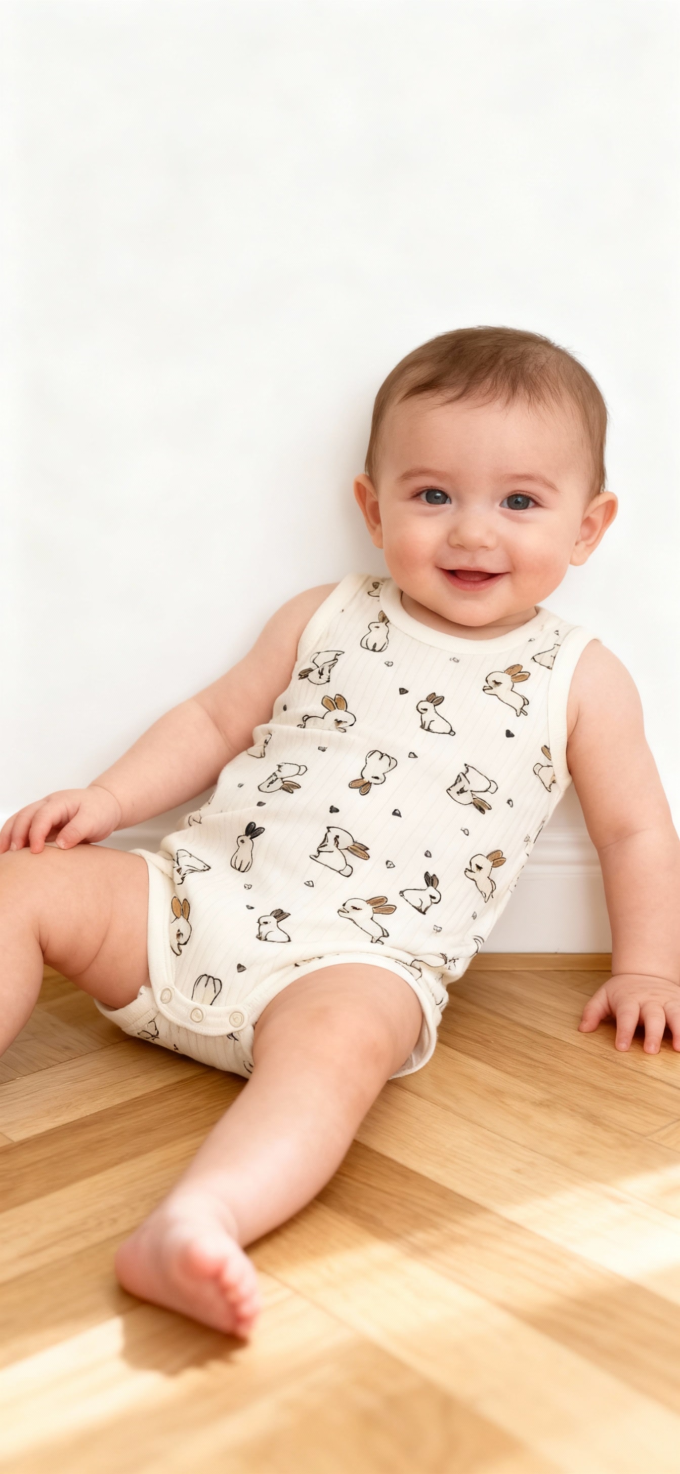 Sleeveless Baby Bunny Bodysuit 2